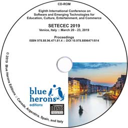 Academic CD Proceedings: SETECEC 2019  (Venice, Italy) :: ISBN 978.88.96.471.81.4 :: DOI 10.978.8896471/814